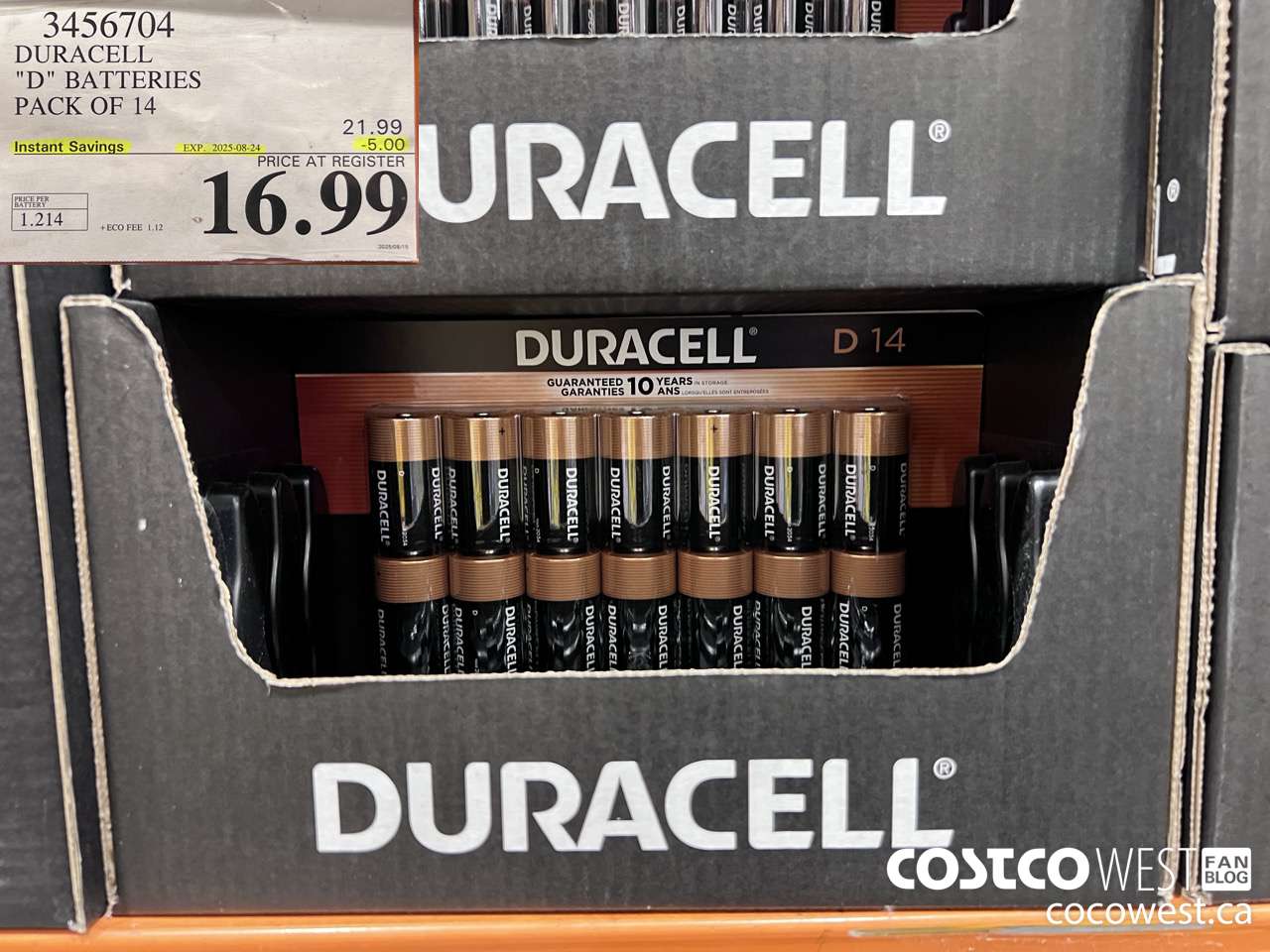 3456704 DURACELL 