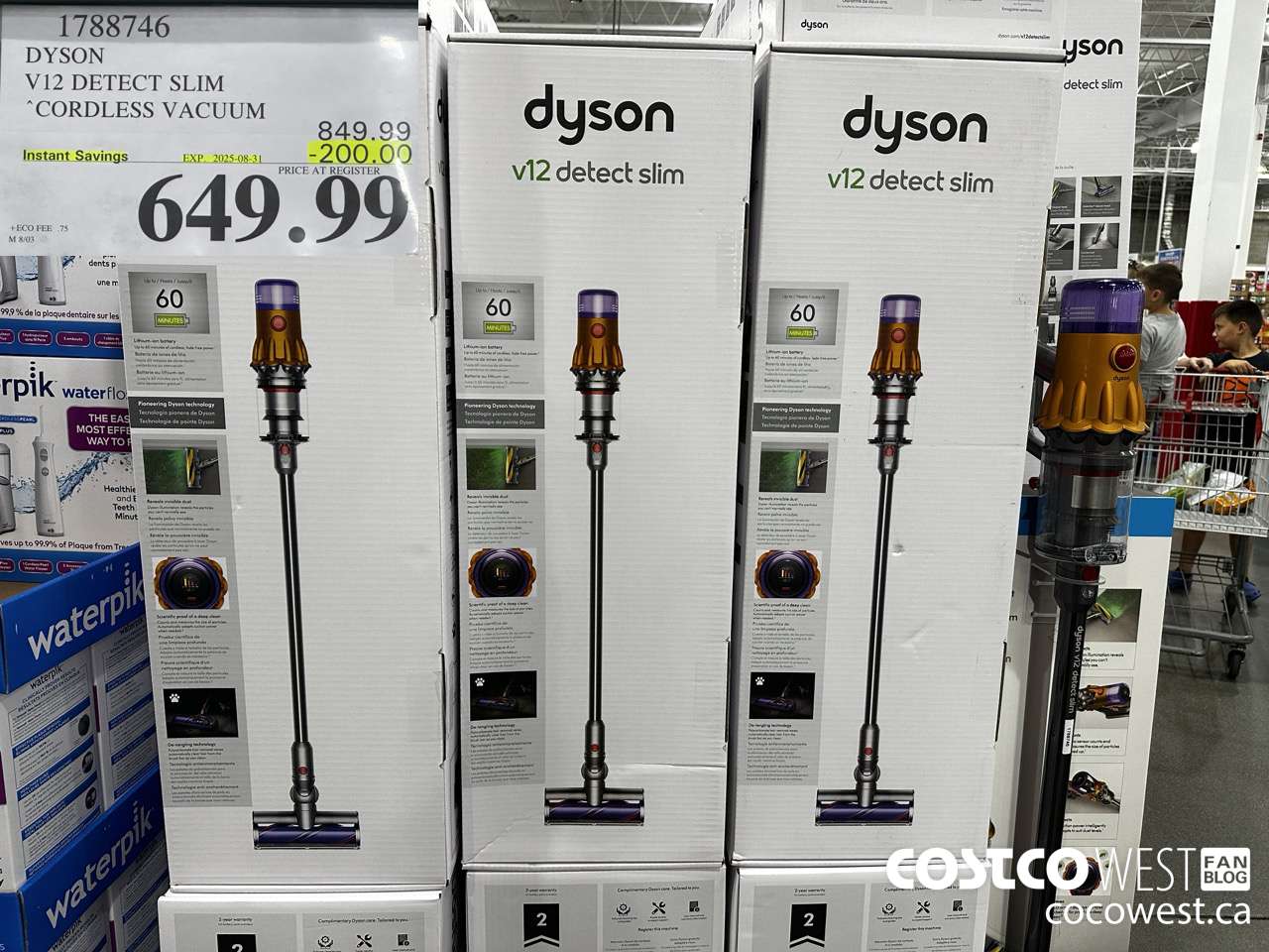 1788746 DYSON V12 DETECT SLIM STICK VAC ($200.00 INSTANT SAVINGS EXPIRES ON 2025-08-31) $649.99