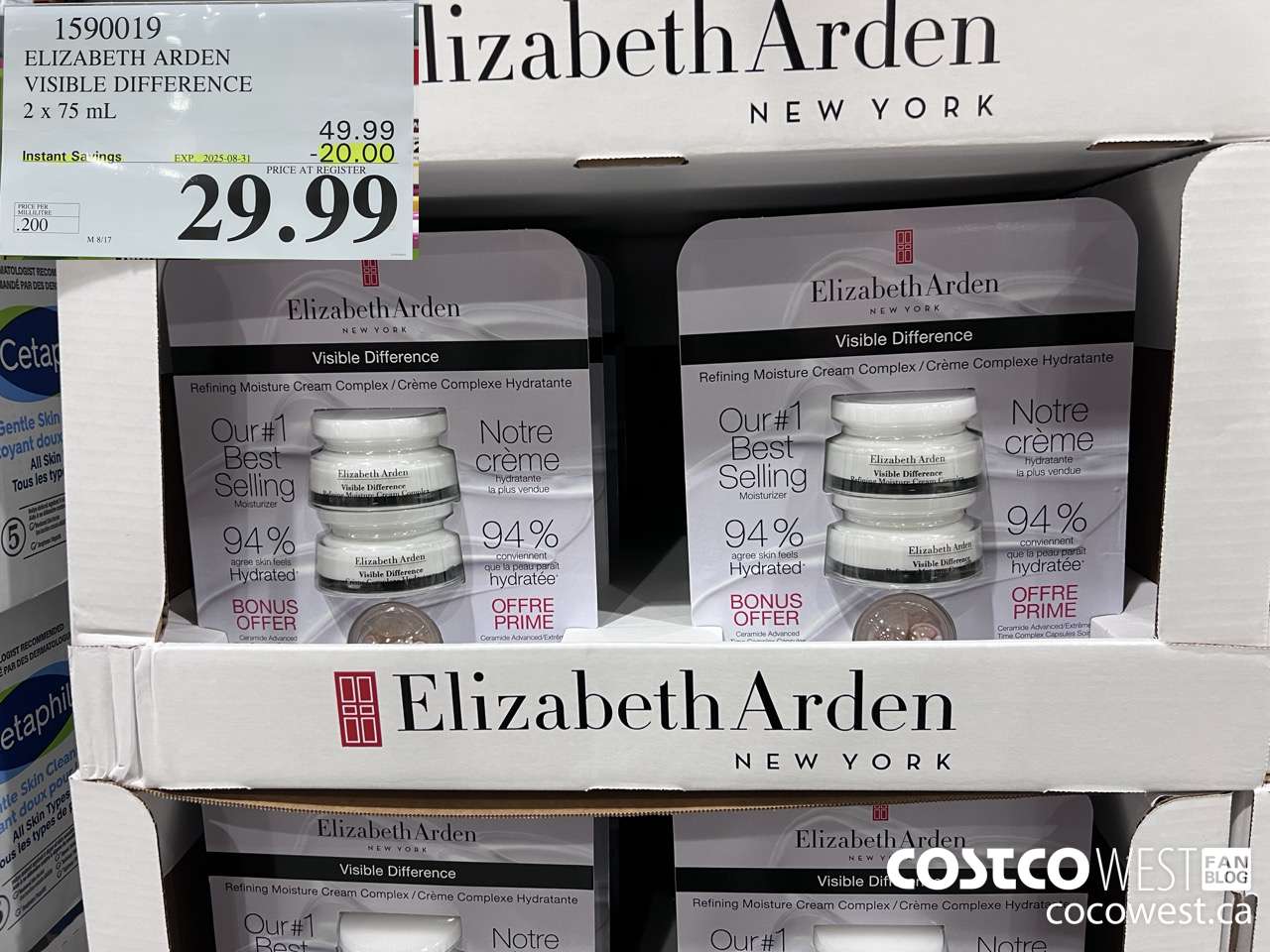 1590019 ELIZABETH ARDEN VISIBLE DIFFERENCE 2 X 75 ML ($20.00 INSTANT SAVINGS EXPIRES ON 2025-08-31) $29.99