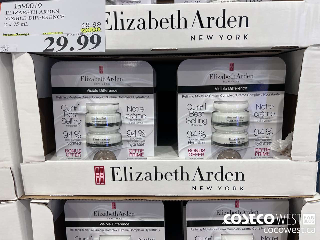 1590019 ELIZABETH ARDEN VISIBLE DIFFERENCE 2 X 75 ML ($20.00 INSTANT SAVINGS EXPIRES ON 2025-08-31) $29.99