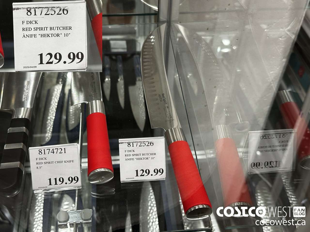 8172526 F DICK RED SPIRIT BUTCHER KNIFE 