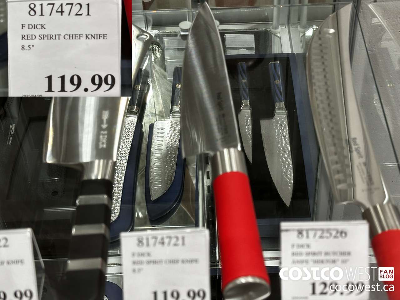 8174721 F DICK RED SPIRIT CHEF KNIFE 8.5