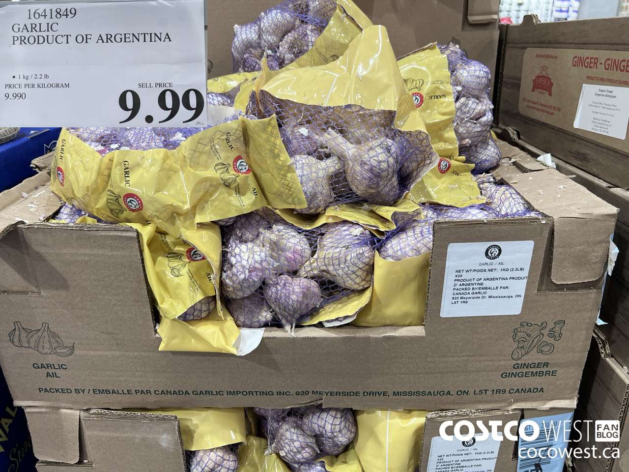 1641849 GARLIC PRODUCT OF ARGENTINA $9.99