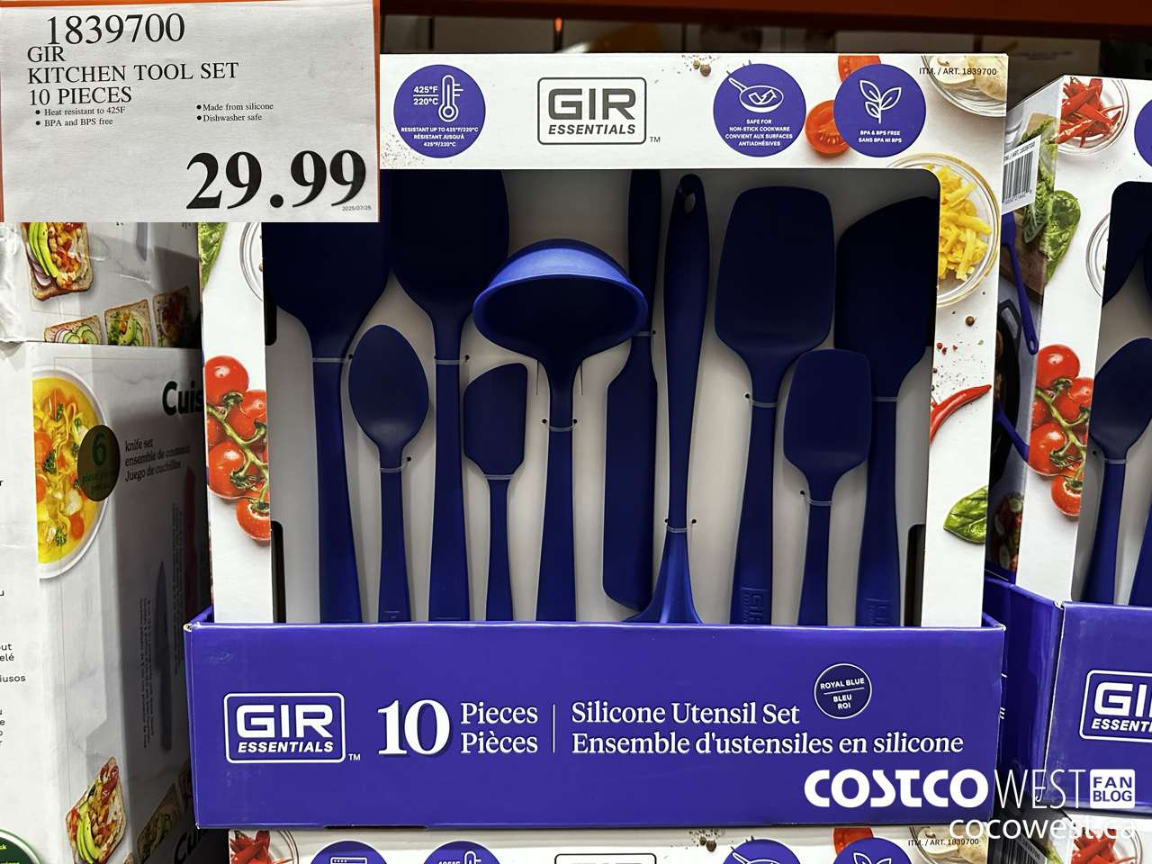 1839700 GIR KITCHEN TOOL SET 10 PIECES $29.99