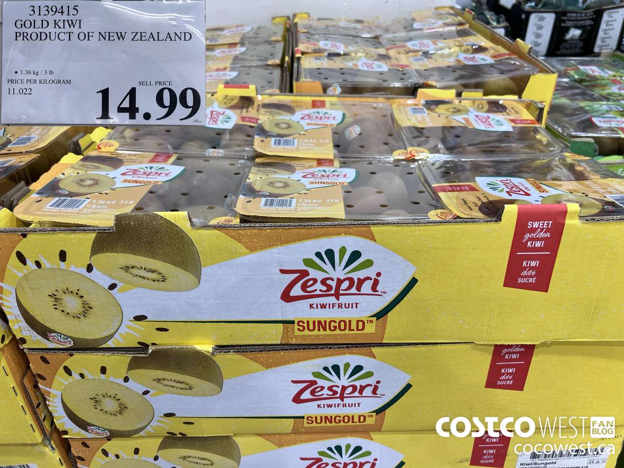 3139415 GOLD KIWI FRUIT PRODUCT OF NEW ZEALAND $14.99