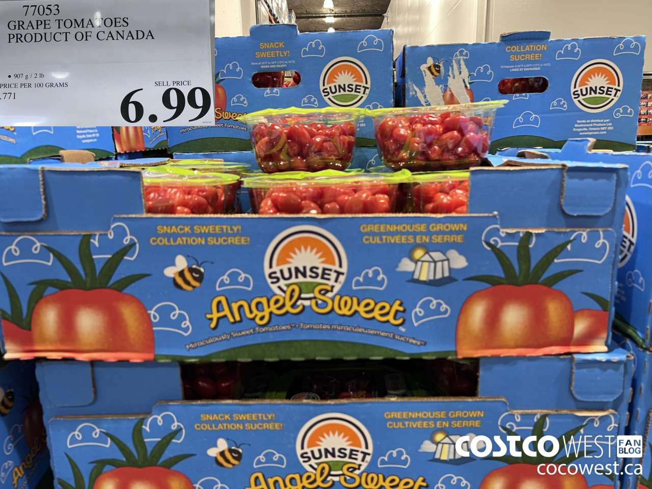 77053 GRAPE TOMATOES PRODUCT OF CANADA $6.99