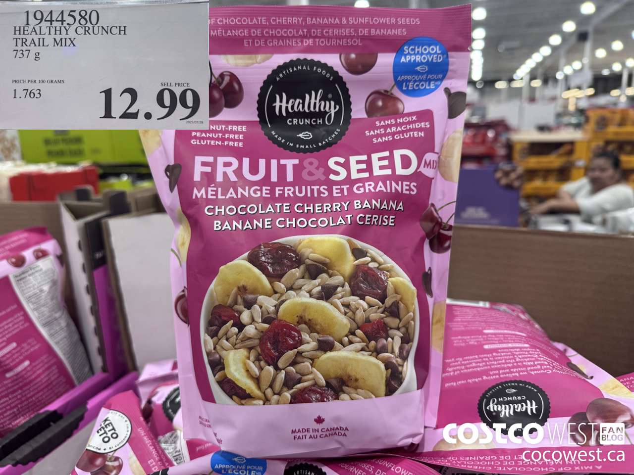 1944580 HEALTHY CRUNCH TRAIL MIX 737G $12.99