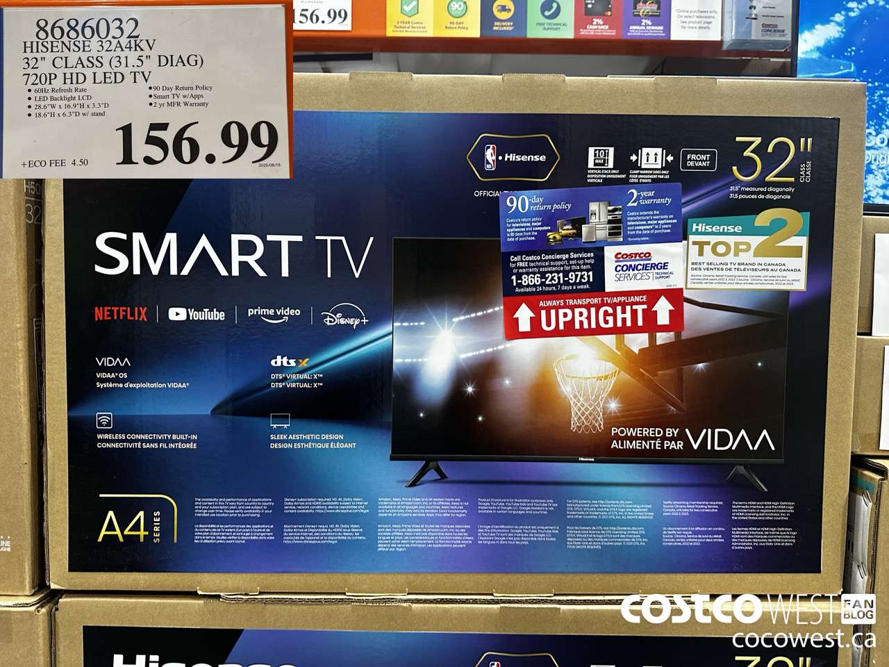 8686032 HISENSE 32A4KV 32