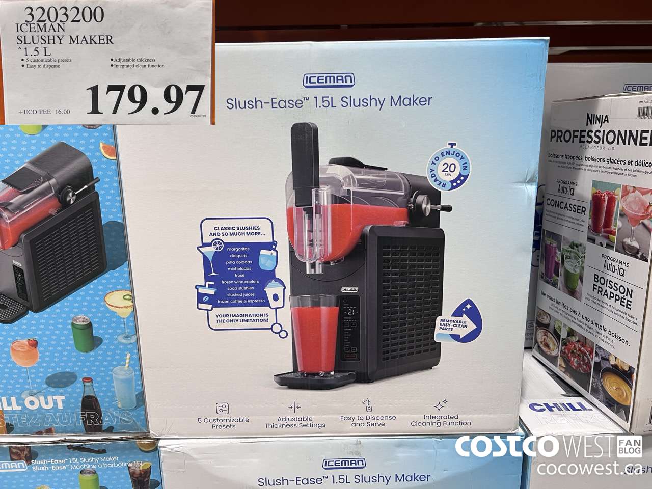 3203200 ICEMAN SLUSHY MAKER 1.5L $179.97