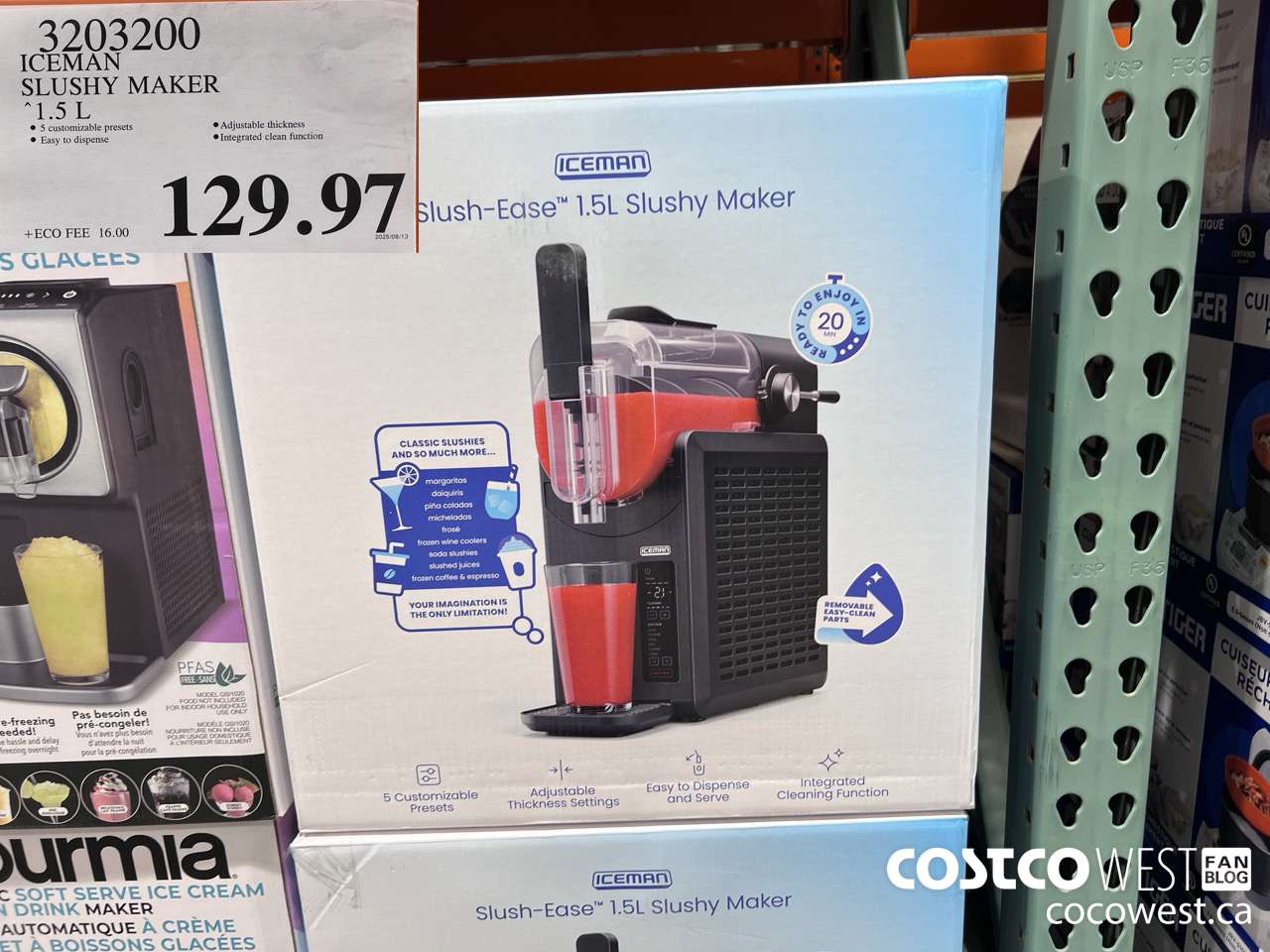 3203200 ICEMAN SLUSHY MAKER 1.5L $129.97