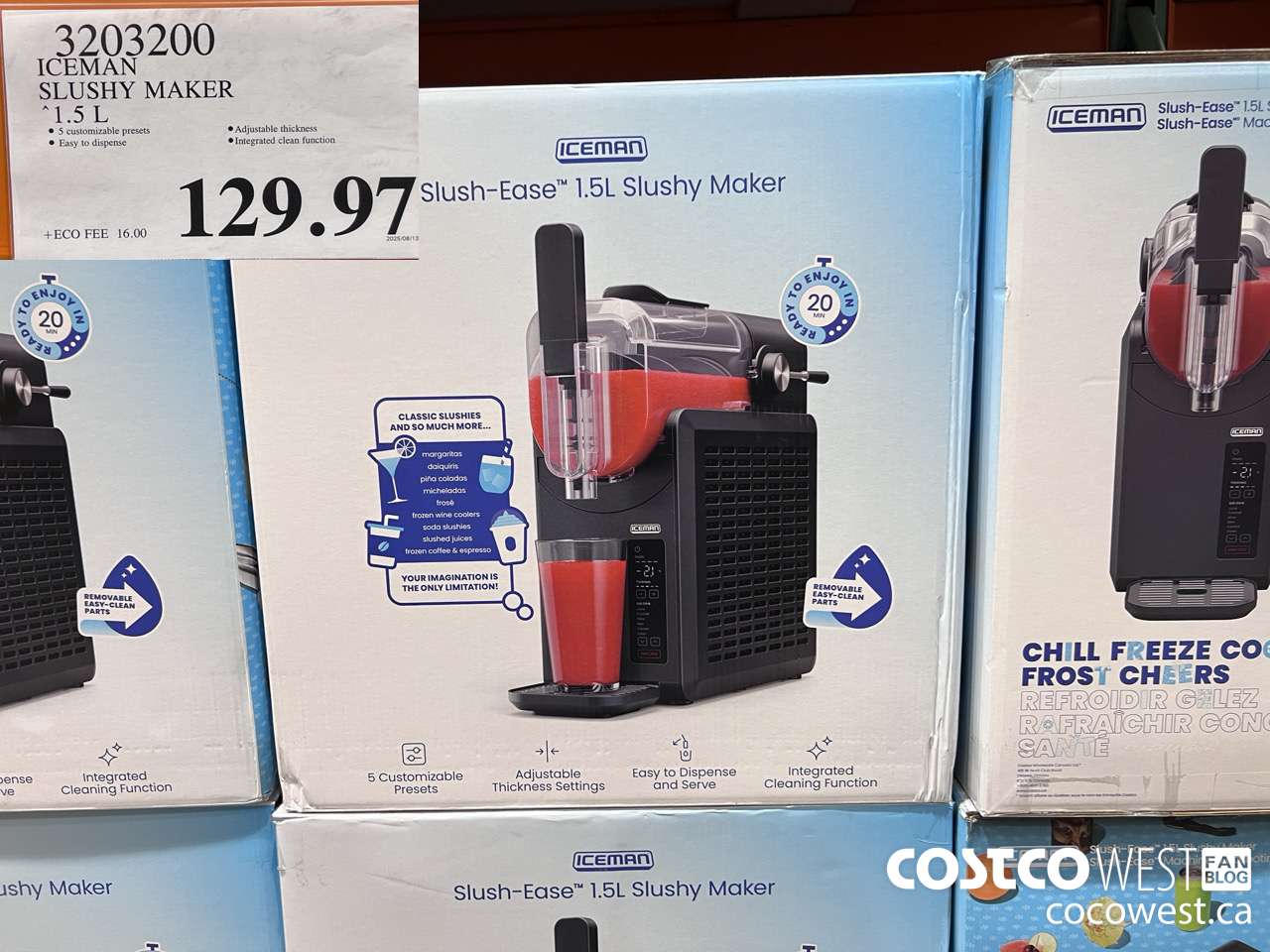 3203200 ICEMAN SLUSHY MAKER 1.5L $129.97