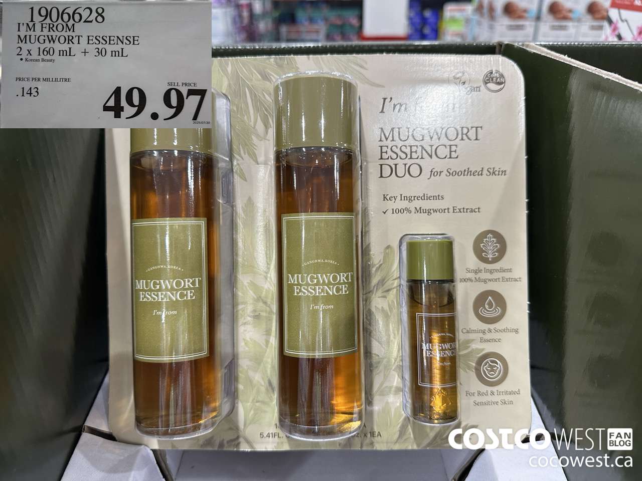 1906628 I'M FROM MUGWORT ESSENSE 2 x 160 mL + 30 mL $49.97