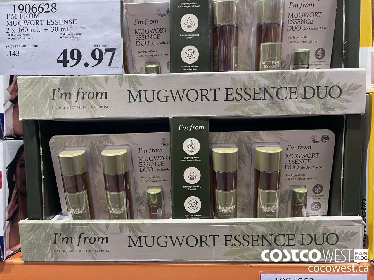 1906628 I'M FROM MUGWORT ESSENSE 2 x 160 mL + 30 mL $49.97