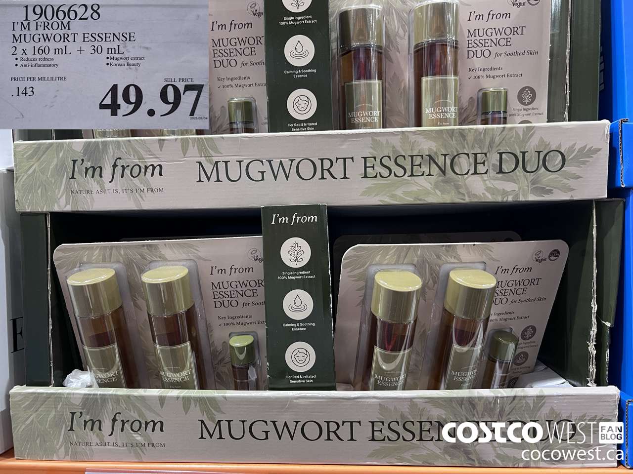 1906628 I'M FROM MUGWORT ESSENSE 2 x 160 mL + 30 mL $49.97