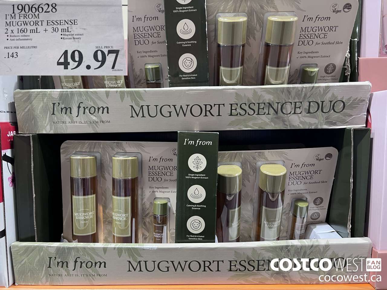 1906628 I'M FROM MUGWORT ESSENSE 2 x 160 mL + 30 mL $49.97