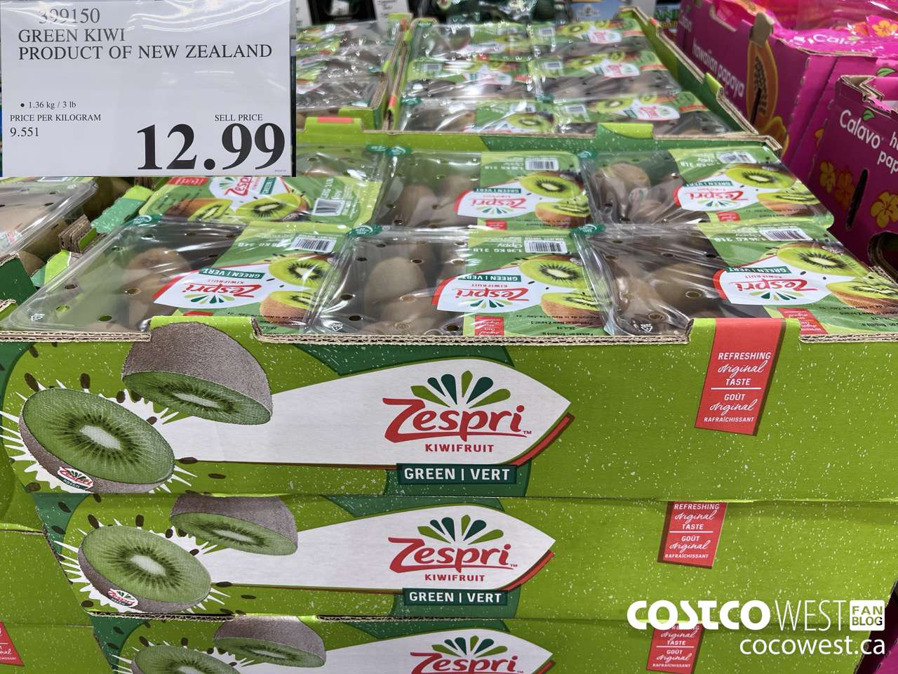 399150 KIWI PRODUCT OF NEW ZEALAND $12.99