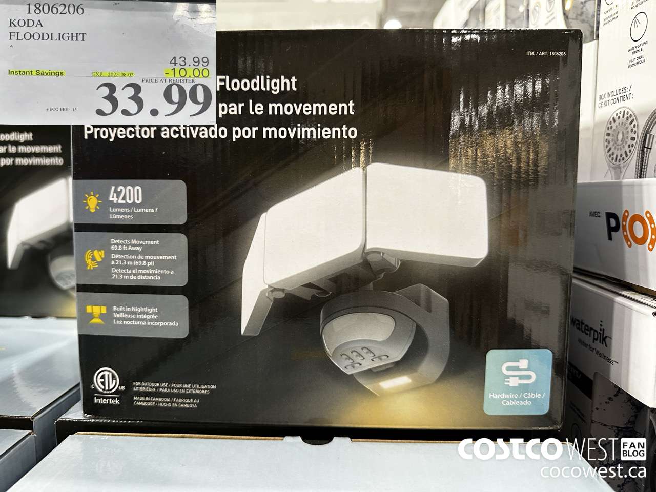 1806206 KODA FLOODLIGHT ($10.00 INSTANT SAVINGS EXPIRES ON 2025-08-03) $33.99