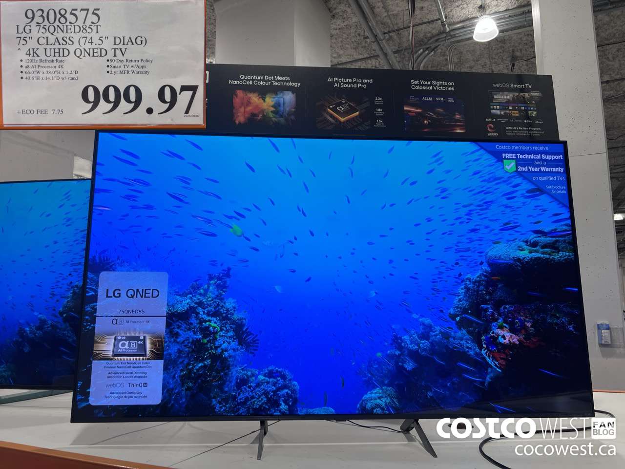 9308575 LG 75QNED85T 75