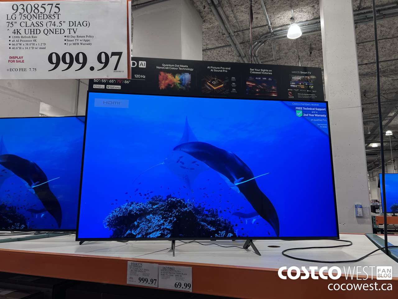 9308575 LG 75QNED85T 75