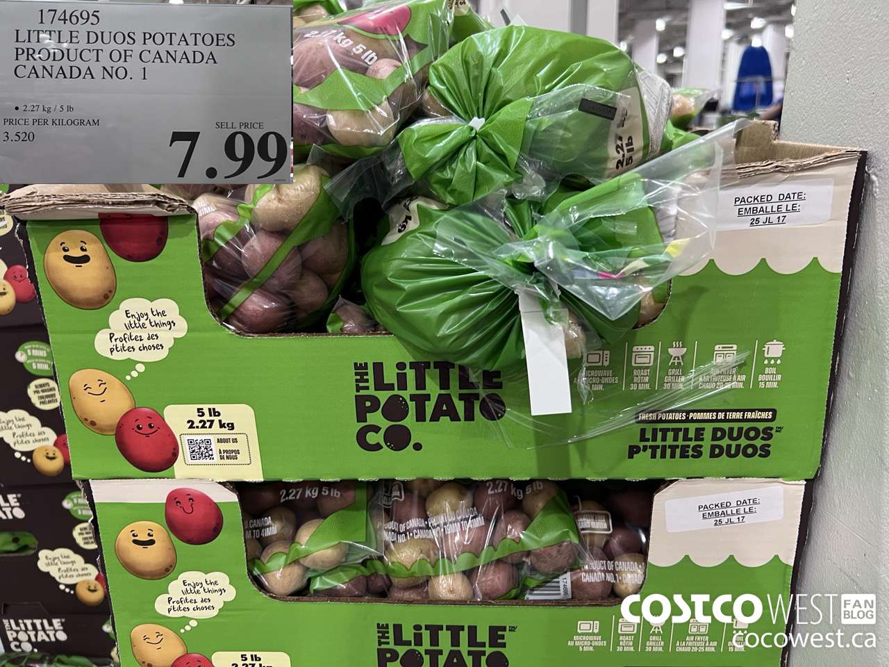 174695 LITTLE DUO POTATOES PRODUCT OF CANADA CANADA NO 1 $7.99