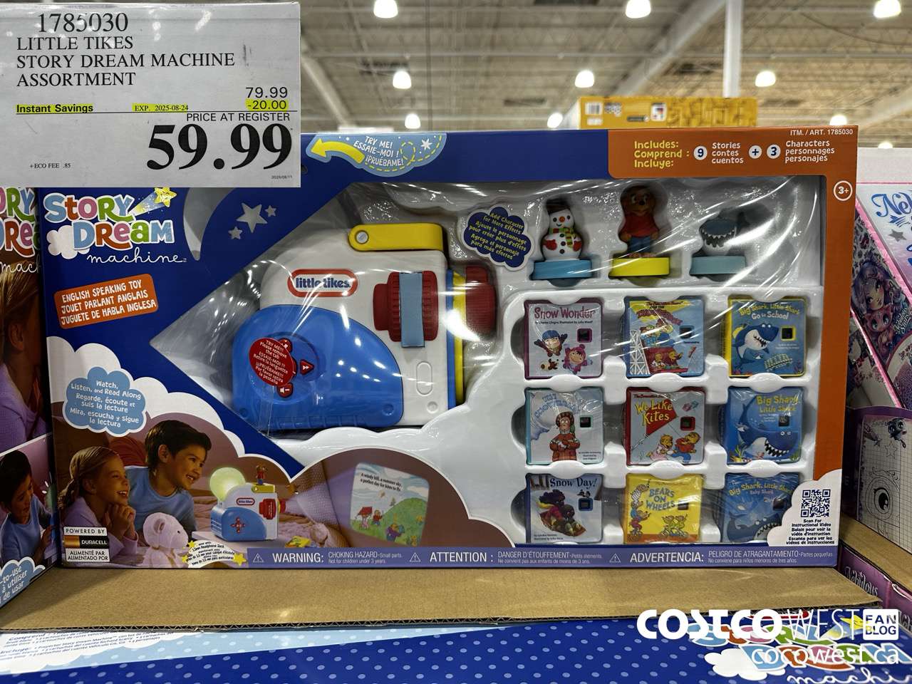 1785030 LITTLE TIKES STORY DREAM MACHINE ASSORTMENT ($20.00 INSTANT SAVINGS EXPIRES ON 2025-08-24) $59.99