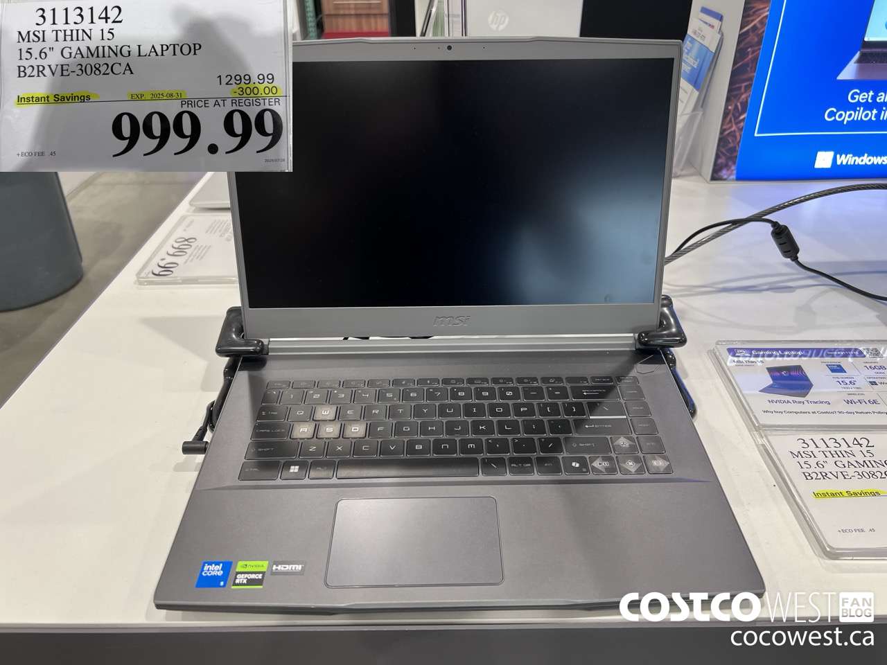 3113142 MSI THIN 15 15.6