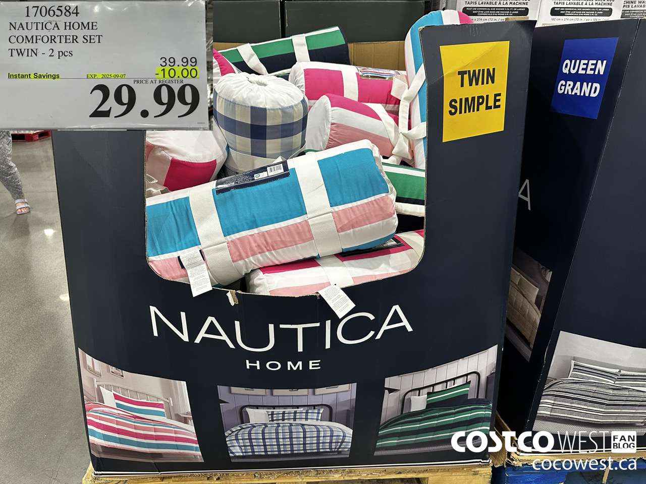 1706584 NAUTICA HOME COMFORTER SET TWIN 2PCS ($10.00 INSTANT SAVINGS EXPIRES ON 2025-09-07) $29.99