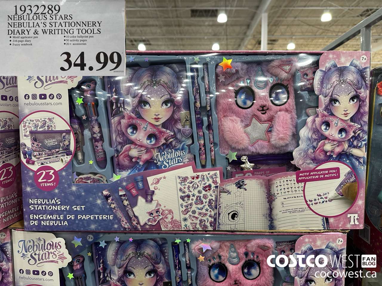 1932289 NEBULOUS STARS NEBULIA'S STATIONNERY DIARY & WRITING TOOLS $34.99