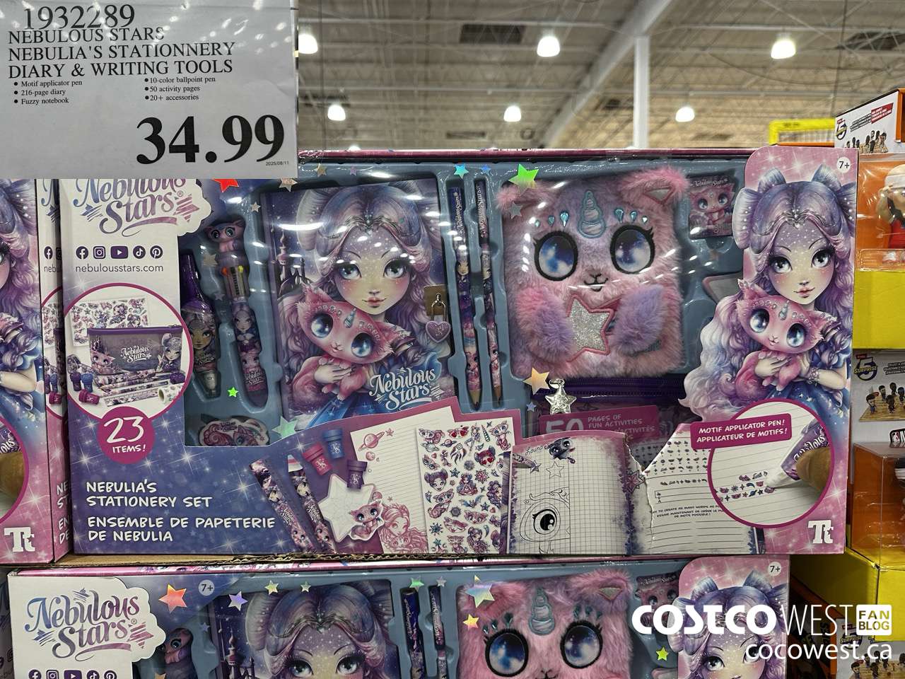 1932289 NEBULOUS STARS NEBULIA'S STATIONNERY DIARY & WRITING TOOLS $34.99