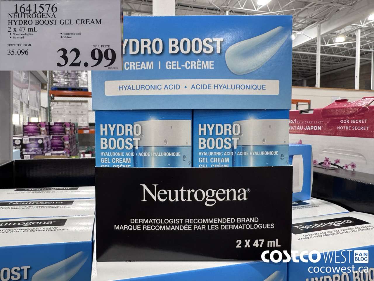 1641576 NEUTROGENA HYDRO BOOST GEL CREAM 2 X 47 ML $32.99