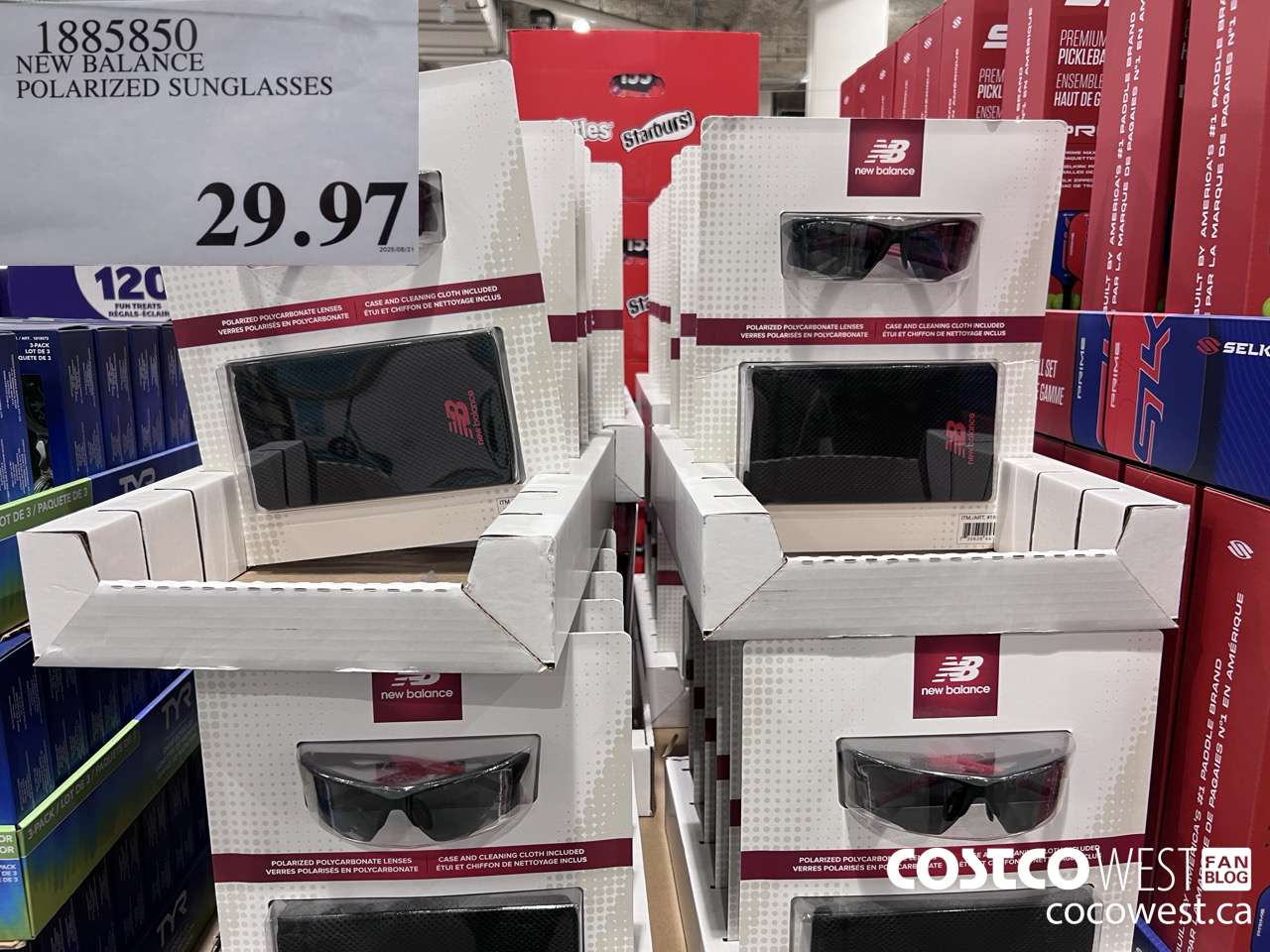 1885850 NEW BALANCE POLARIZED SUNGLASSES $29.97