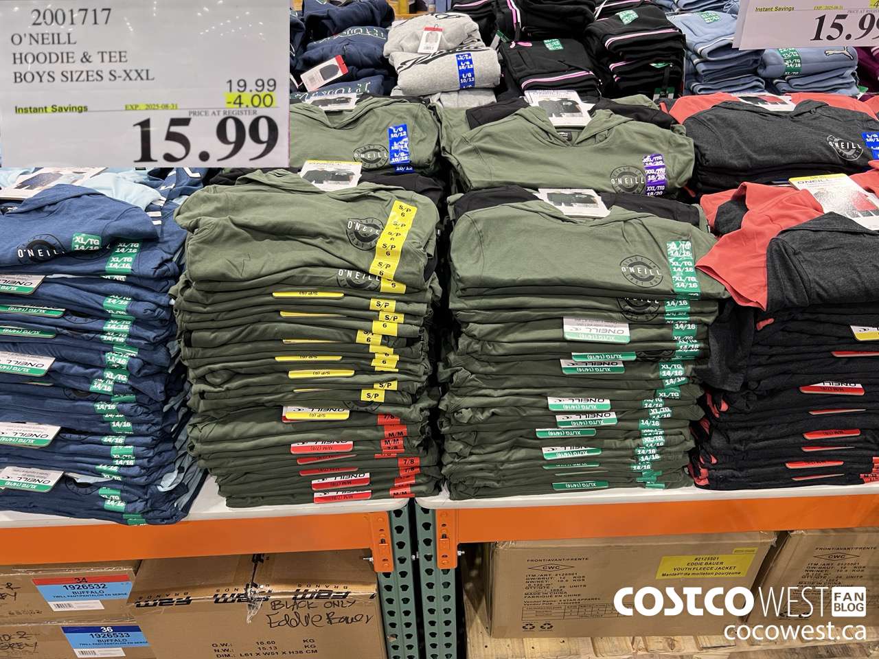 2001717 O'NEILL HOODIE & TEE BOYS SIZES S-XXL ($4.00 INSTANT SAVINGS EXPIRES ON 2025-08-31) $15.99