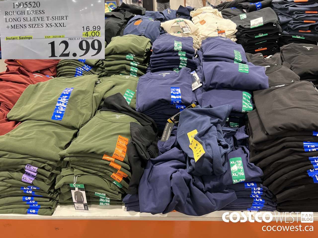 1905520 ROUGH DRESS LONG SLEEVE T-SHIRT MENS SIZES XS-XXL ($4.00 INSTANT SAVINGS EXPIRES ON 2025-08-31) $12.99