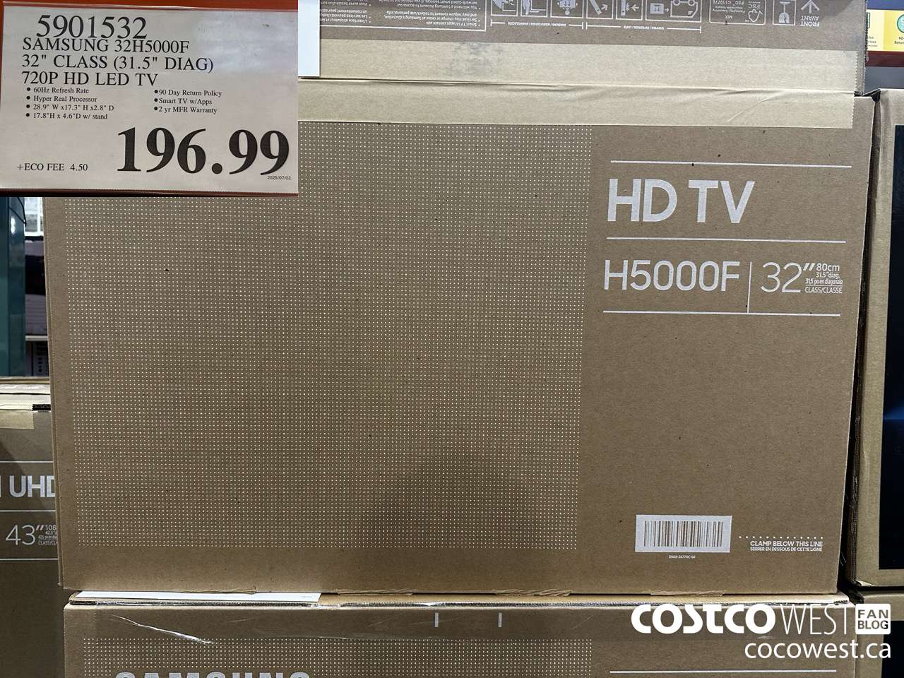 5901532 SAMSUNG 32H5000F 32