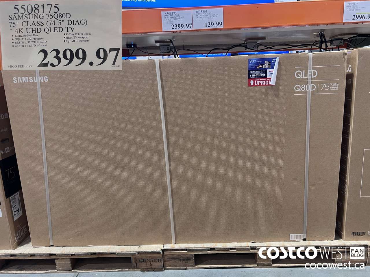 5508175 SAMSUNG 75Q80D 75