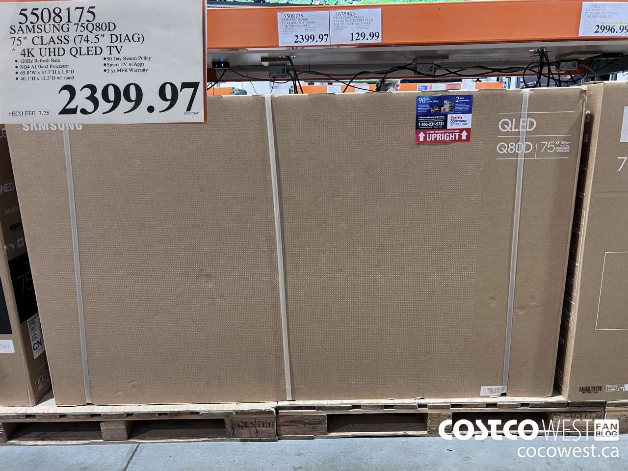5508175 SAMSUNG 75Q80D 75