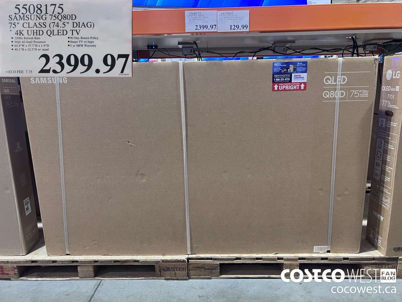5508175 SAMSUNG 75Q80D 75