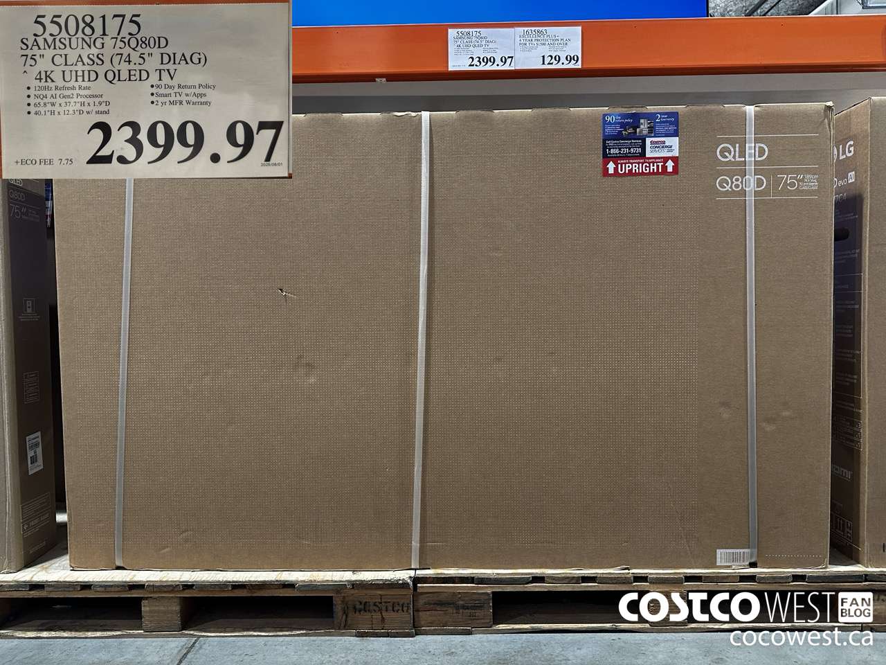 5508175 SAMSUNG 75Q80D 75