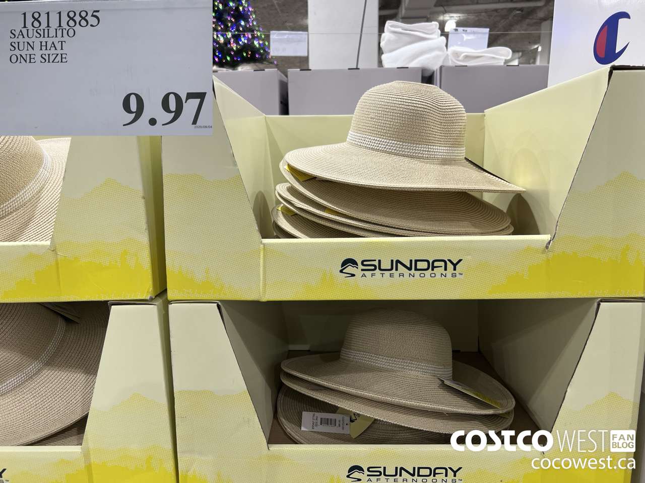 1811885 SAUSILITO SUN HAT ONE SIZE $9.97