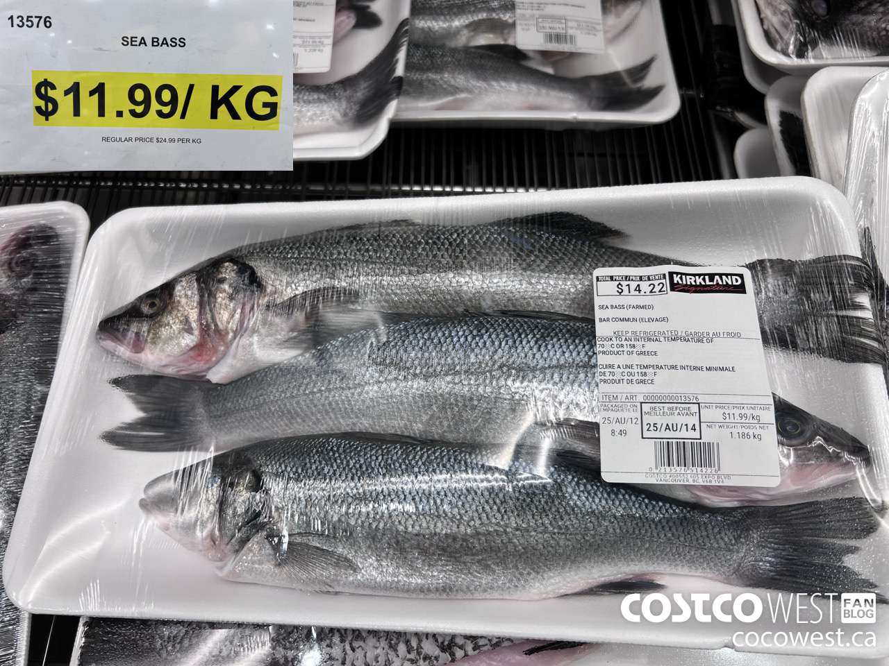 13576 SEA BASS ($13.00 INSTANT SAVINGS) $11.99