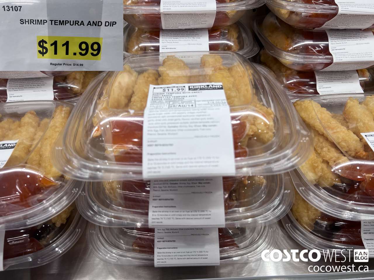 13107 SHRIMP TEMPURA AND DIP ($3.00 INSTANT SAVINGS) $11.99