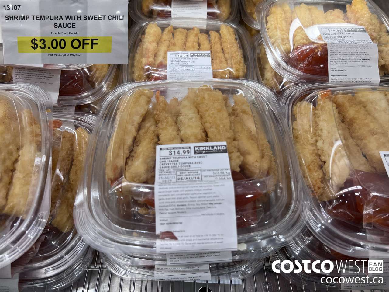 13107 SHRIMP TEMPURA AND DIP ($3.00 INSTANT SAVINGS)