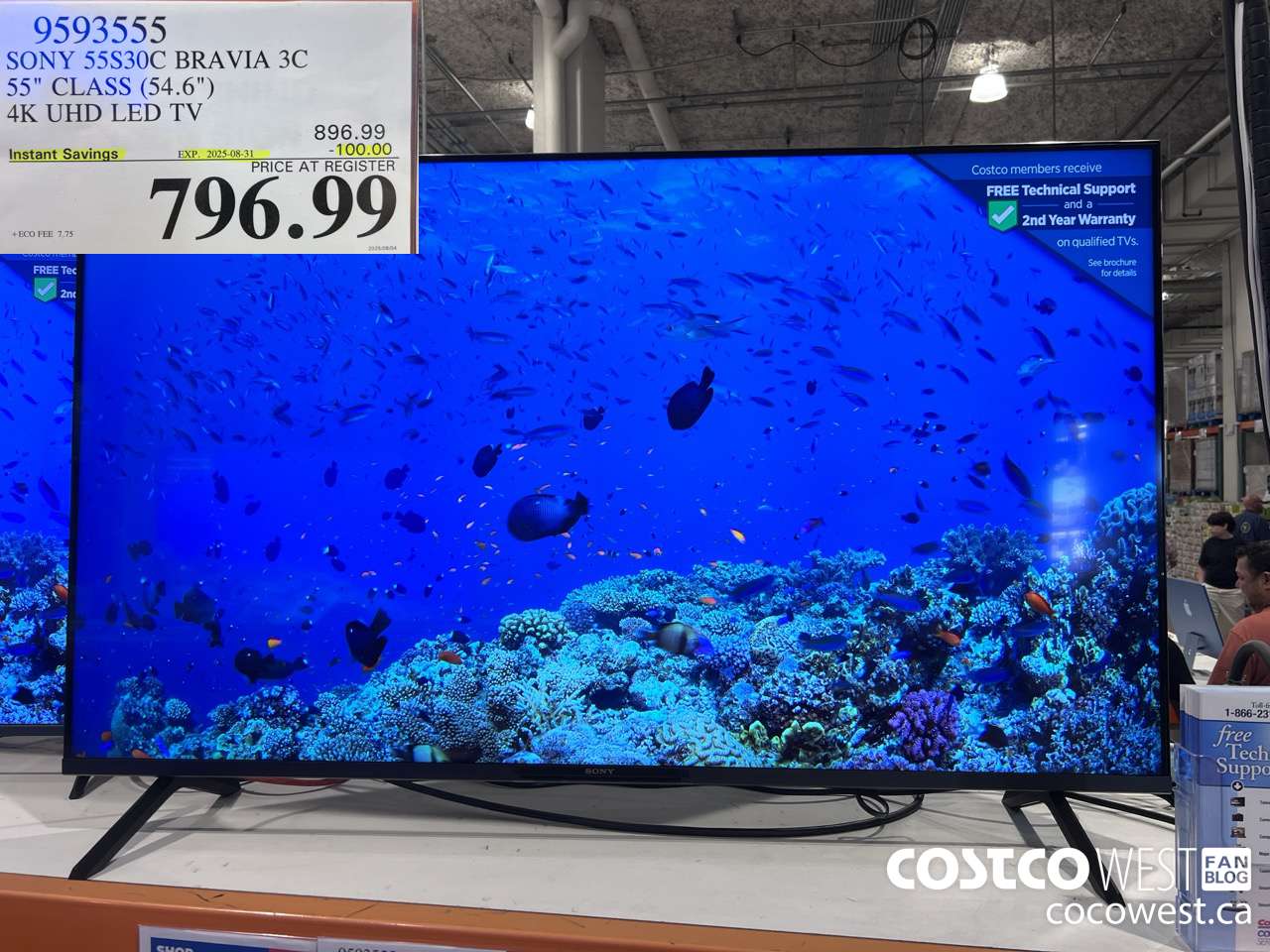 9593555 SONY 55S30C BRAVIA 3C 55