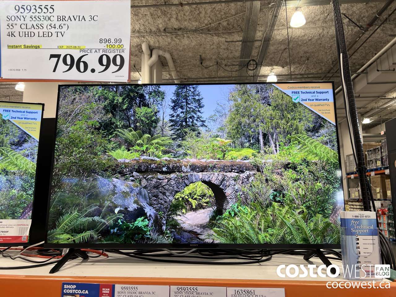 9593555 SONY 55S30C BRAVIA 3C 55