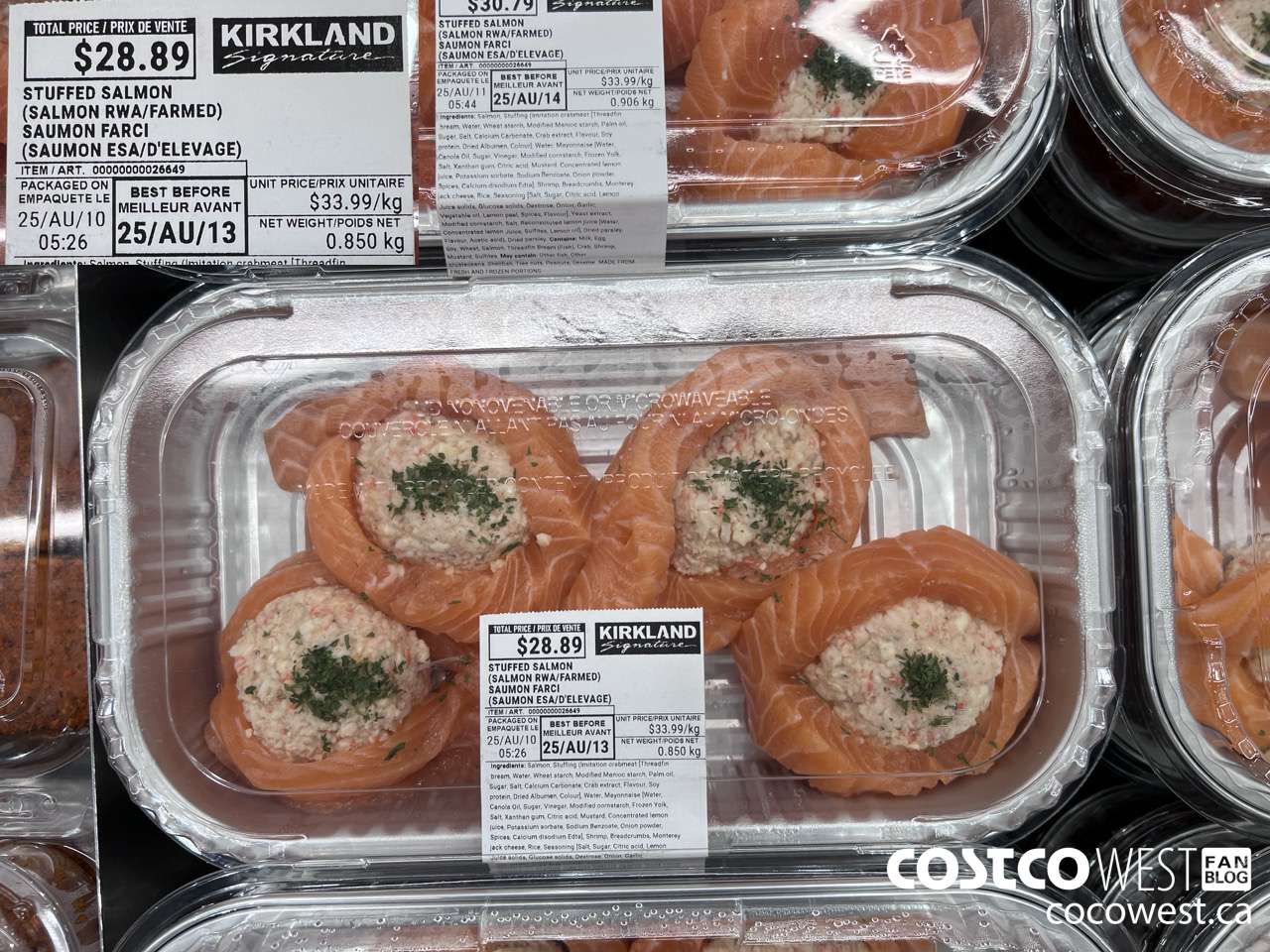 26649 STUFFED SALMON (SALMON RWA/FARMED) $33.99