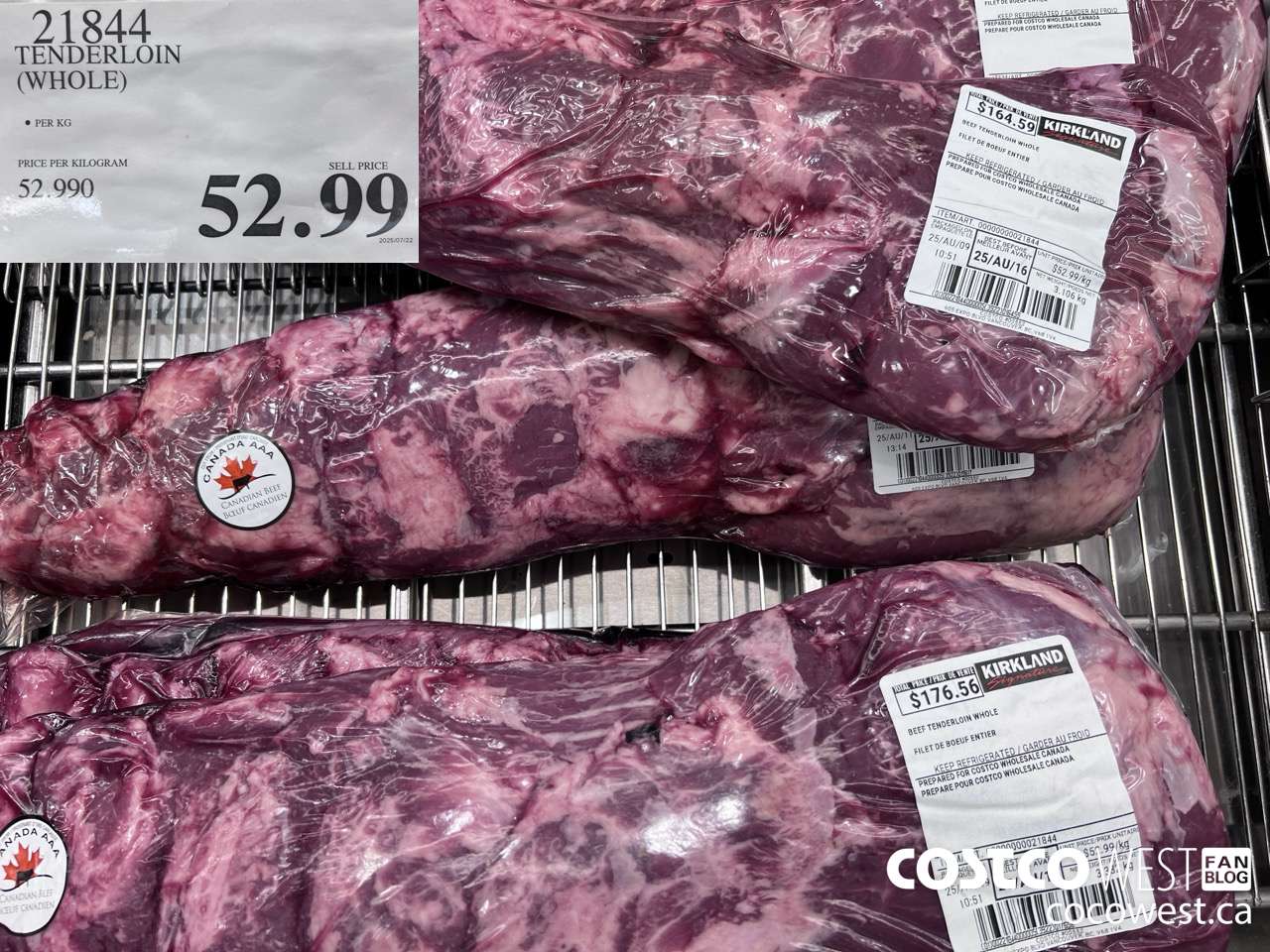 21844 TENDERLOIN (WHOLE) $52.99