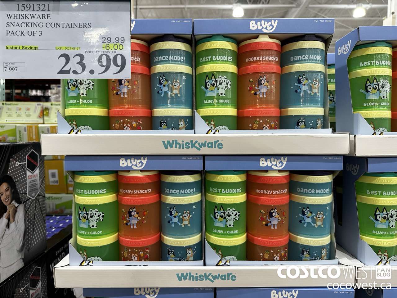 1591321 WHISKWARE SNACKING CONTAINERS PACK OF 3 ($6.00 INSTANT SAVINGS EXPIRES ON 2025-08-17) $23.99