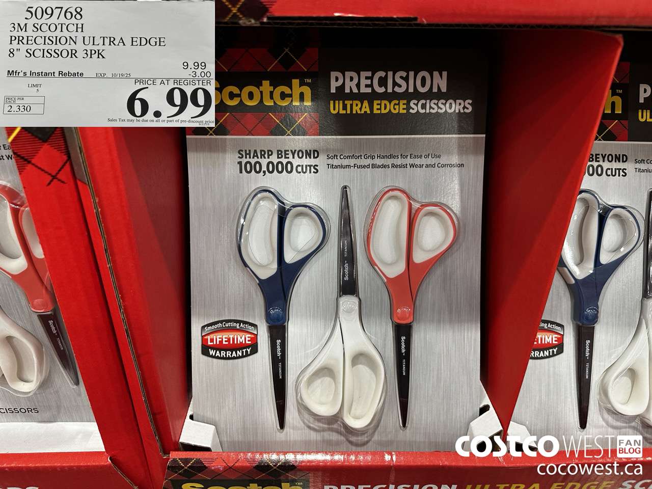 509768 3M SCOTCH PRECISION ULTRA EDGE 8