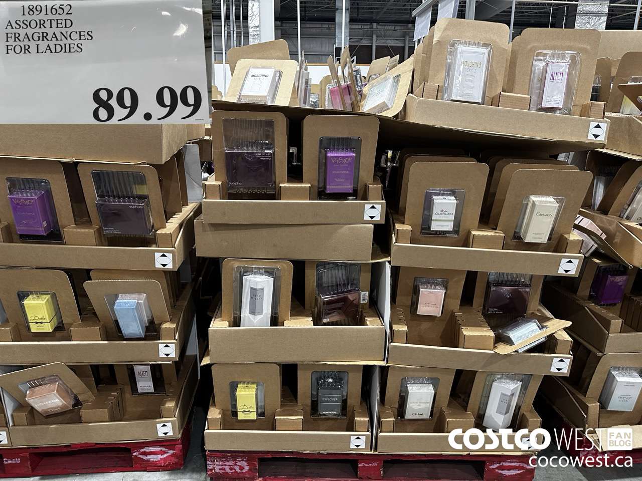 1891652 ASSORTED FRAGRANCES FOR LADIES $89.99