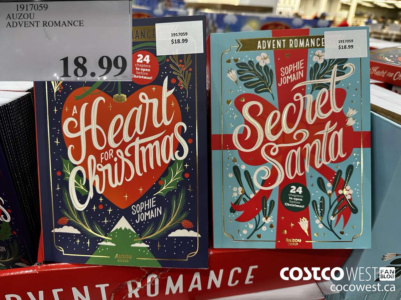 1917059 AZOU ADVENT ROMANCE $18.99